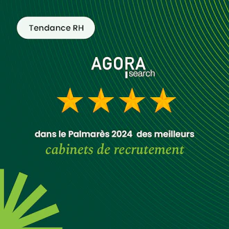 Agora Search dans le palmarès des meilleurs cabinets de recrutement 2024