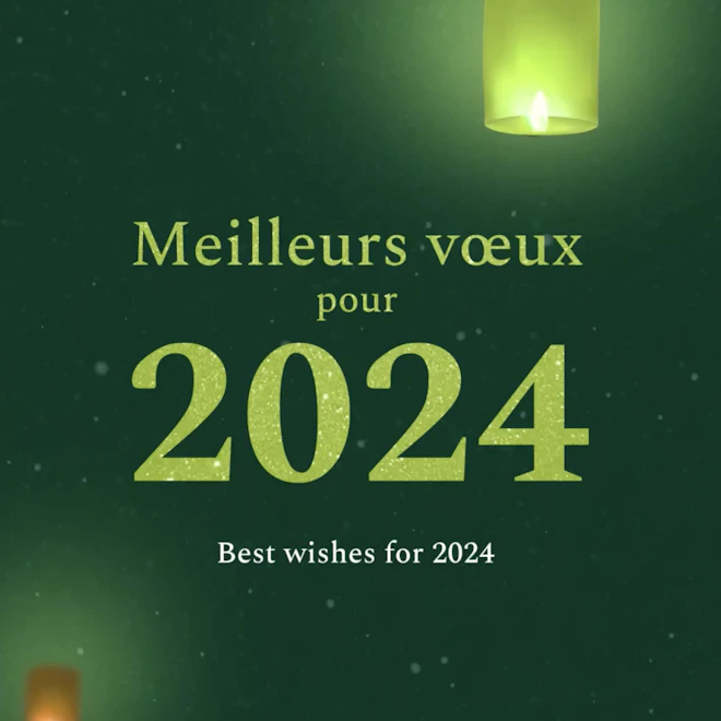 Tous nos meilleurs voeux pour 2024